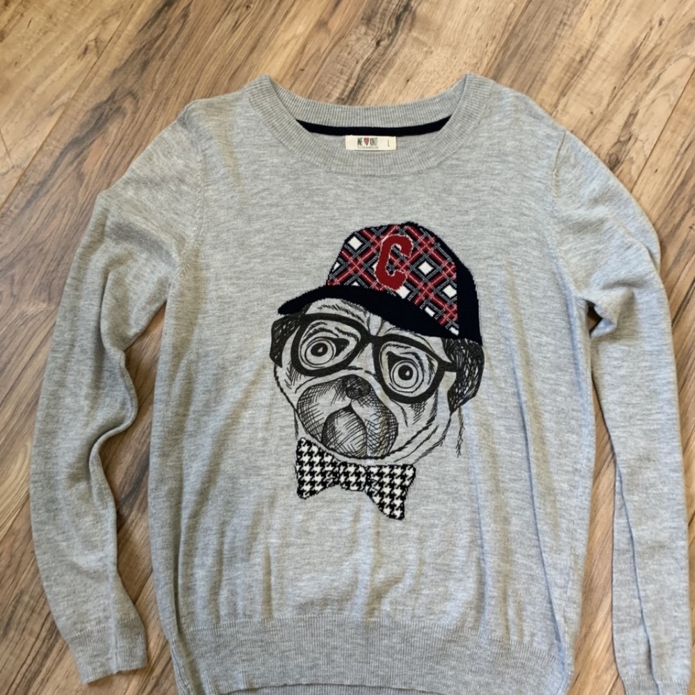 Super Cute Pug Sweater